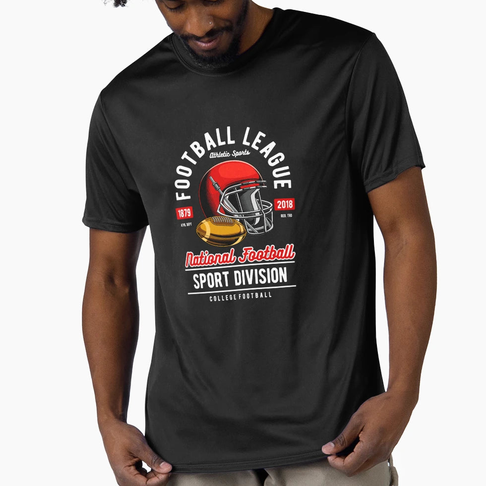 Football Sport Division T-Shirt - Novelty Apparel for Adults - T-Shirt, Sweatshirt, Hoodie