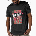 Football Cheer Dad Cheerleader T-Shirt - Minimalist Print Men Women - T-Shirt, Sweatshirt, Hoodie