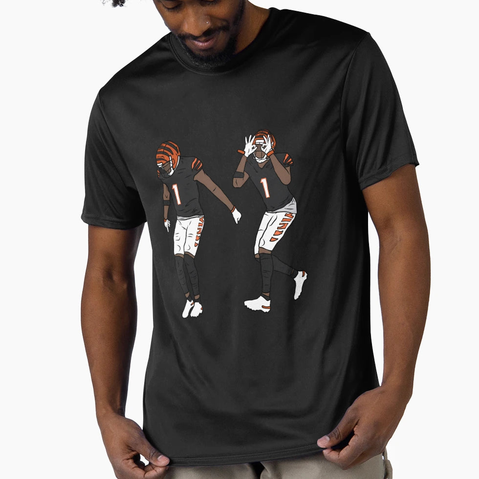 Jamarr Chase T-Shirt - Minimalist Print for Adults - T-Shirt, Sweatshirt, Hoodie