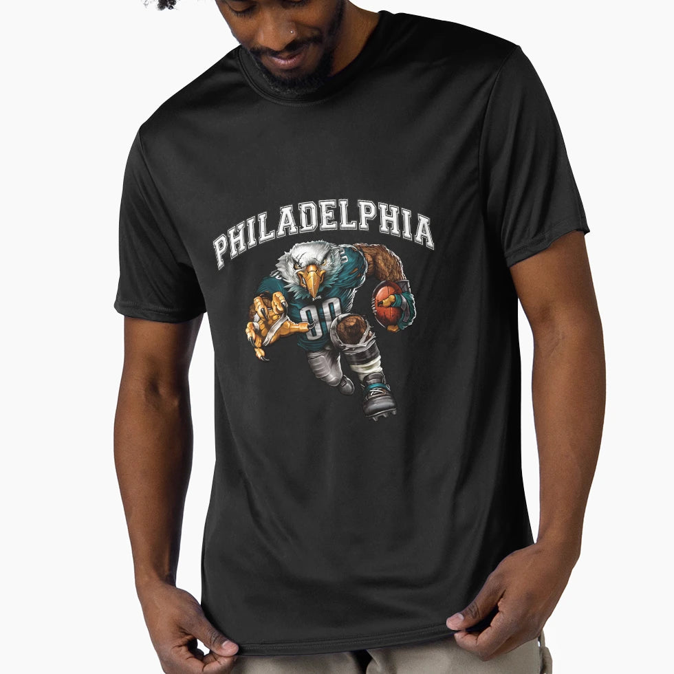 Philadelphia Football T-Shirt - Novelty Apparel for Adults - T-Shirt, Sweatshirt, Hoodie