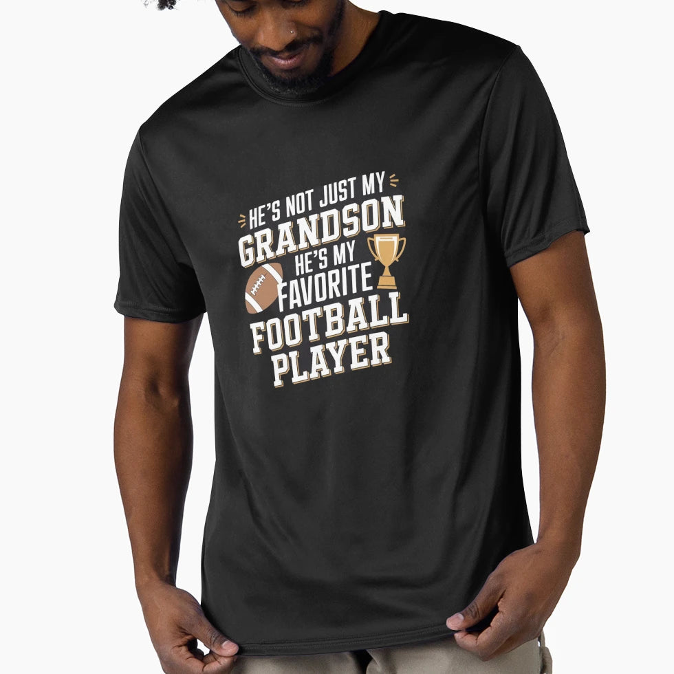 Proud Grandpa He S Not Just My Grandson T-Shirt - Graphic Print Men Women - T-Shirt, Sweatshirt, Hoodie