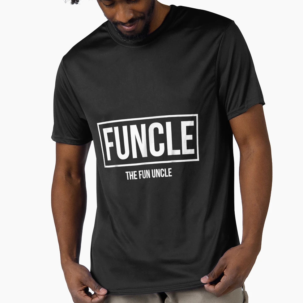 Funcle Fun Uncle T-Shirt - Custom Art Print for Adults - T-Shirt, Sweatshirt, Hoodie