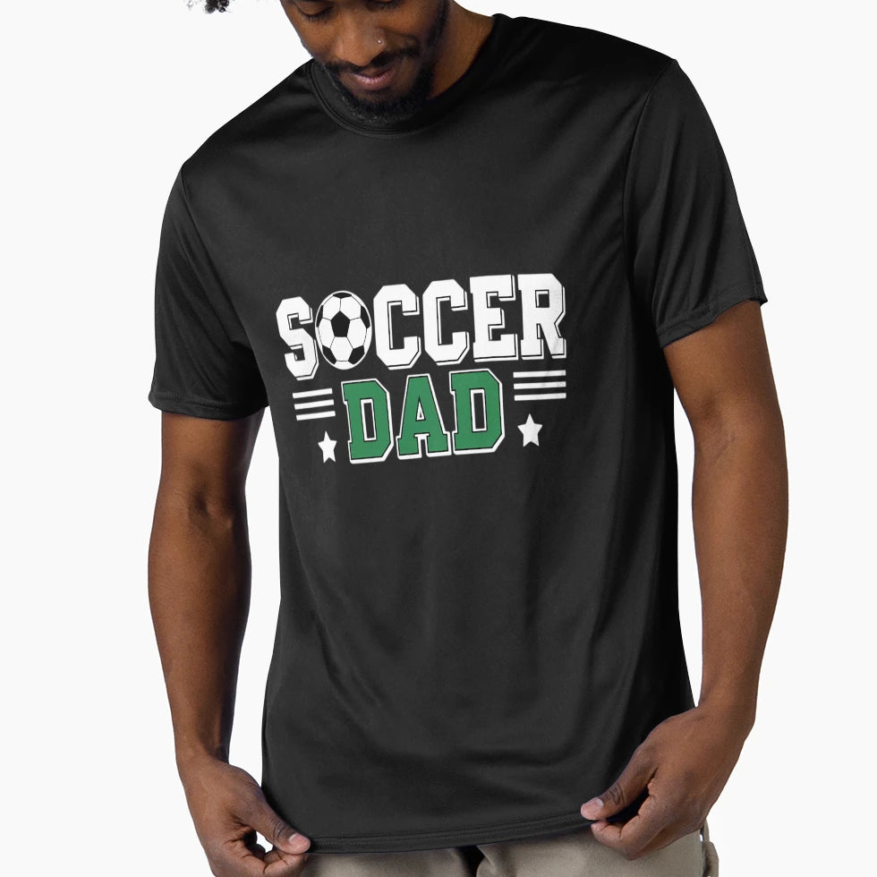 Soccer Dad Father Family Matching T-Shirt - Custom Art Print Unisex - T-Shirt, Sweatshirt, Hoodie
