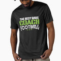 Mens Best Coach Dad Coaches Football T-Shirt - Unique Graphic Men Women - T-Shirt, Sweatshirt, Hoodie