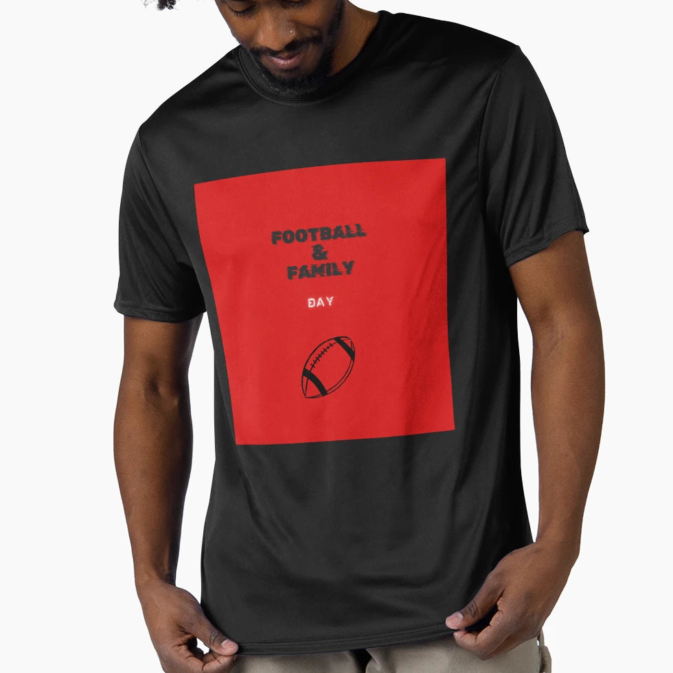 Football Family Red T-Shirt - Streetwear Style Men Women - T-Shirt, Sweatshirt, Hoodie