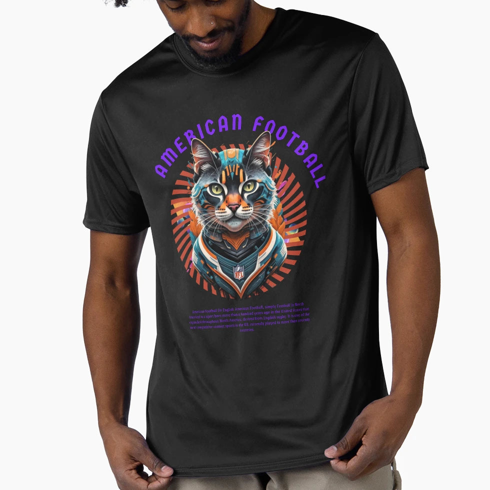 Profession American Football Player T-Shirt - Custom Art Print for Adults - T-Shirt, Sweatshirt, Hoodie