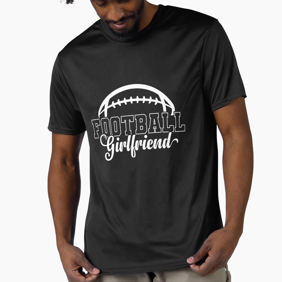 Football Girlfriend T-Shirt - Novelty Apparel for Adults - T-Shirt, Sweatshirt, Hoodie