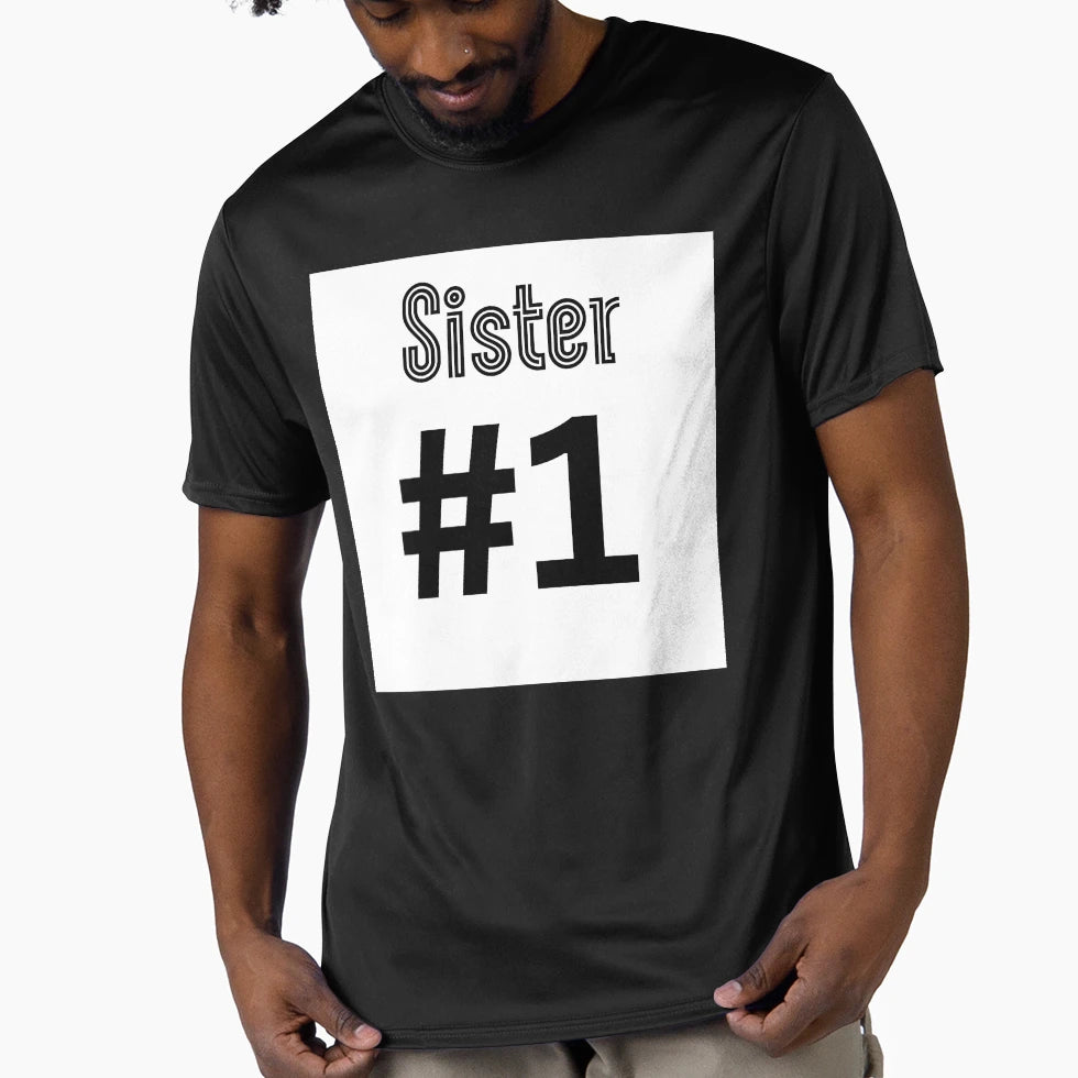 Sister 1 T-Shirt - Unique Graphic Unisex - T-Shirt, Sweatshirt, Hoodie