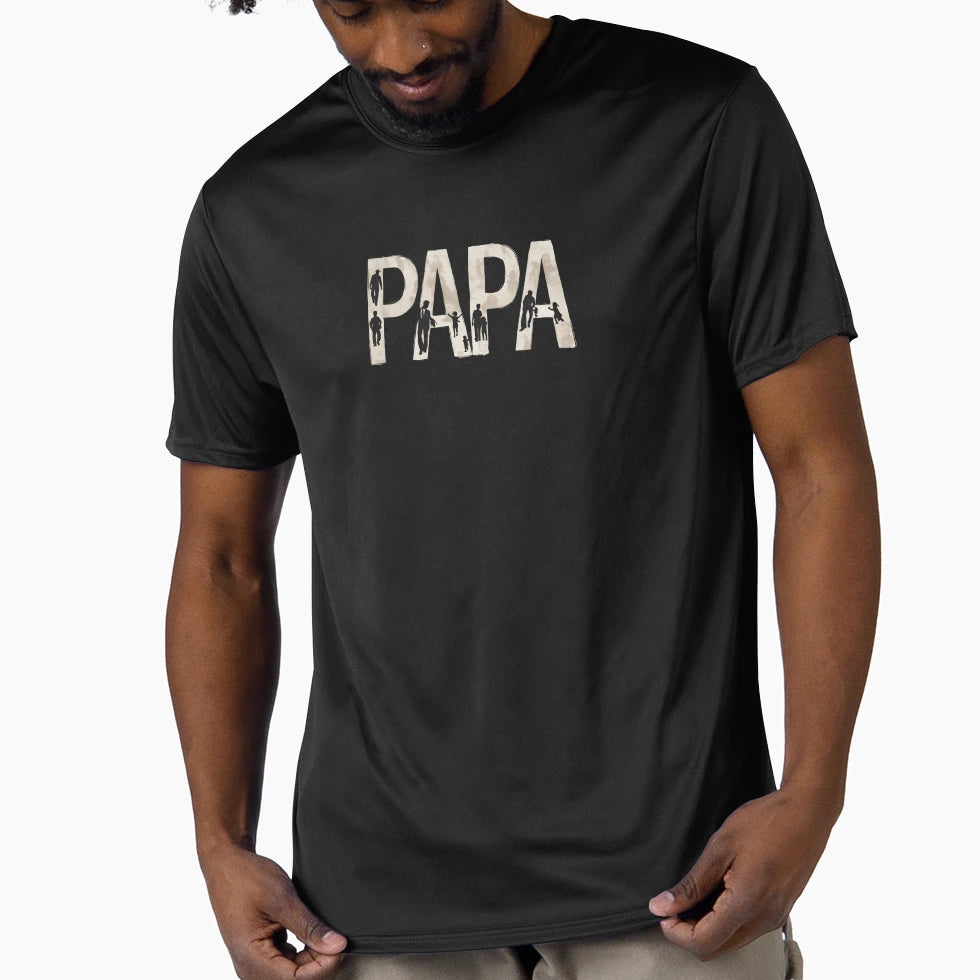 Papa T-Shirt - Casual Everyday Wear for Adults - T-Shirt, Sweatshirt, Hoodie