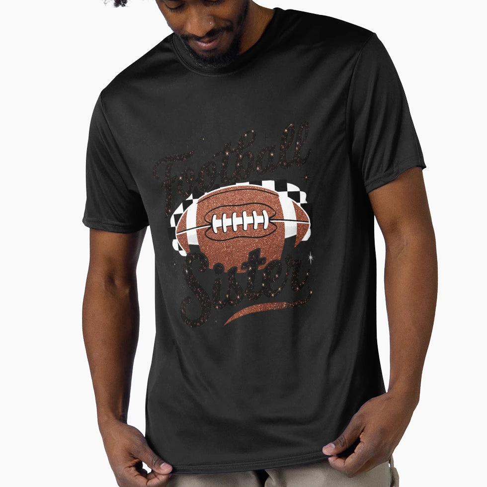 Coquette Bow American Football T-Shirt - Aesthetic Graphic for Adults - T-Shirt, Sweatshirt, Hoodie