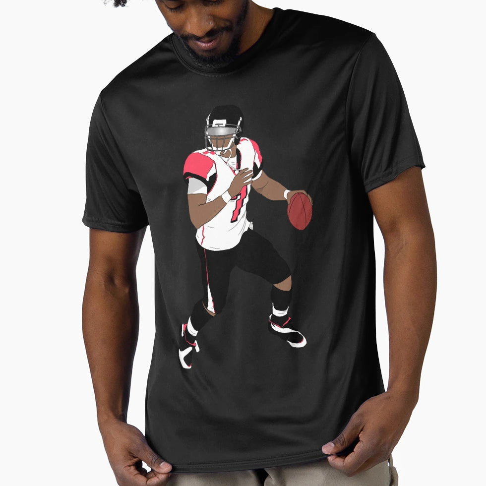 Michael Vick T-Shirt - Custom Art Print for Adults - T-Shirt, Sweatshirt, Hoodie