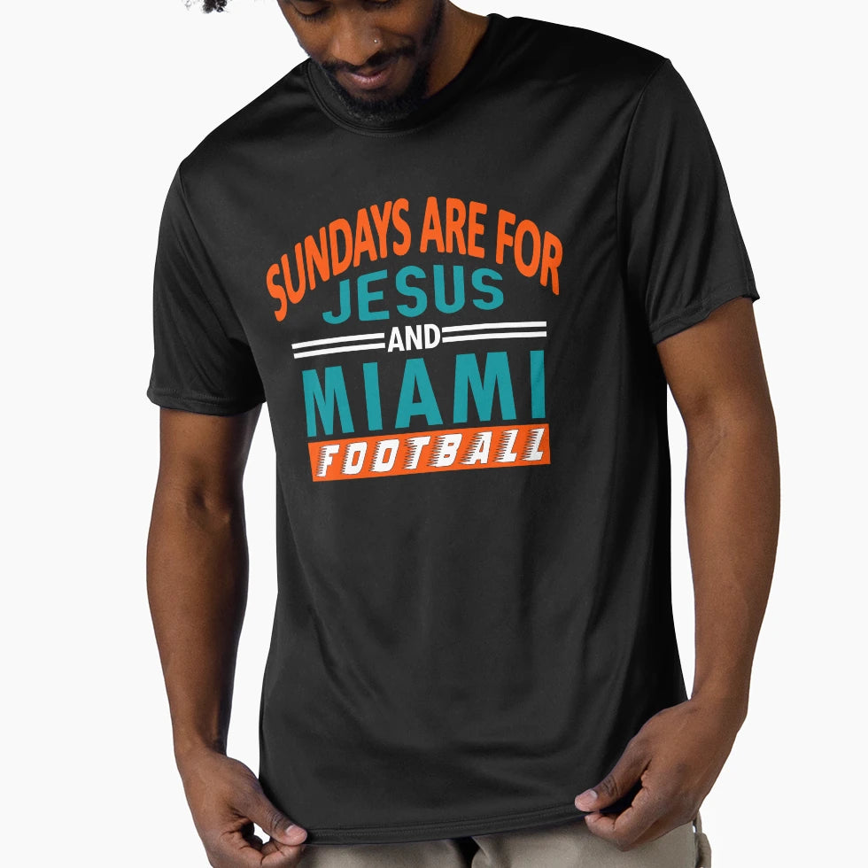 Miami Pro Football Fun Day Sunday T-Shirt - Unique Graphic Unisex - T-Shirt, Sweatshirt, Hoodie