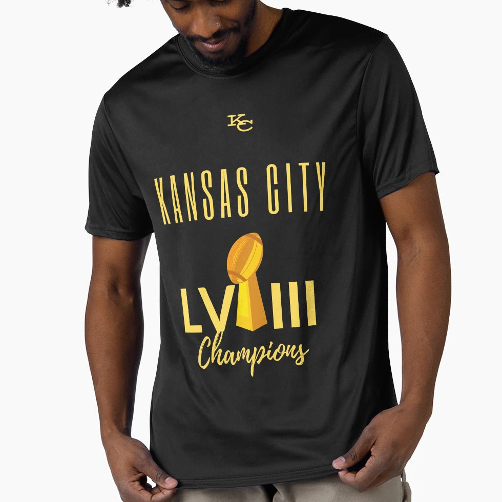 Kansas City Lviii Championship T-Shirt - Novelty Apparel Unisex - T-Shirt, Sweatshirt, Hoodie