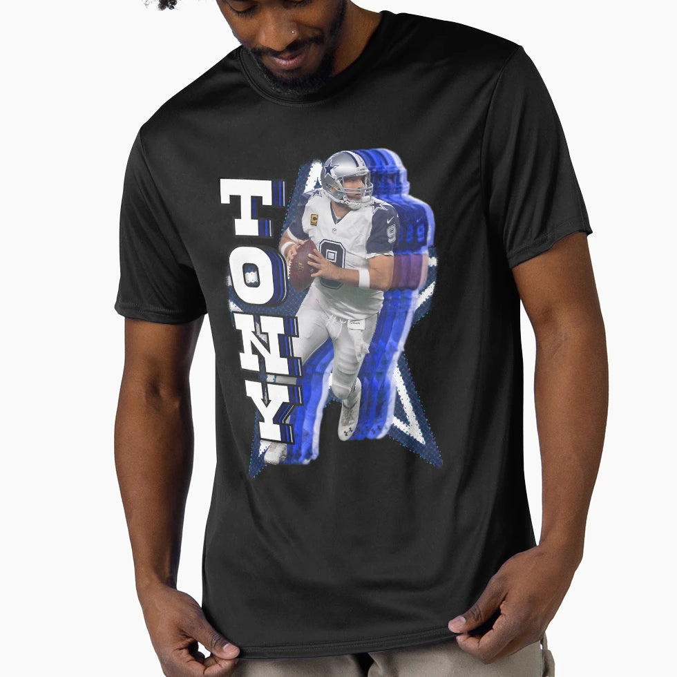 Dallas Cowboy Legend Tony Romo T-Shirt - Casual Everyday Wear Men Women - T-Shirt, Sweatshirt, Hoodie