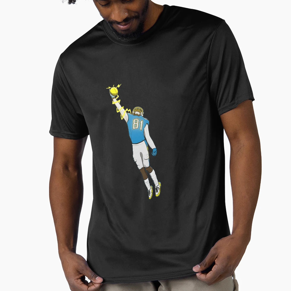 Mike Williams Electric T-Shirt - Custom Art Print Men Women - T-Shirt, Sweatshirt, Hoodie
