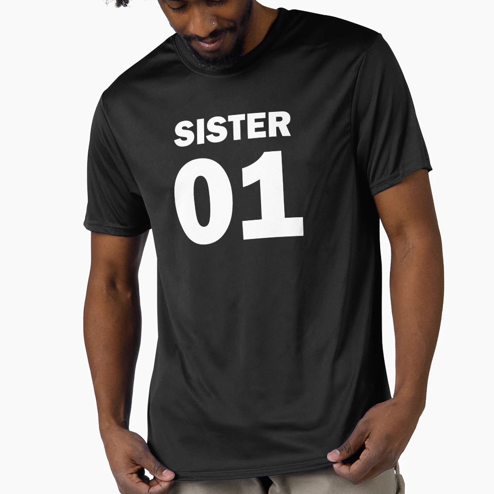Sister 01 T-Shirt - Unique Graphic Men Women - T-Shirt, Sweatshirt, Hoodie