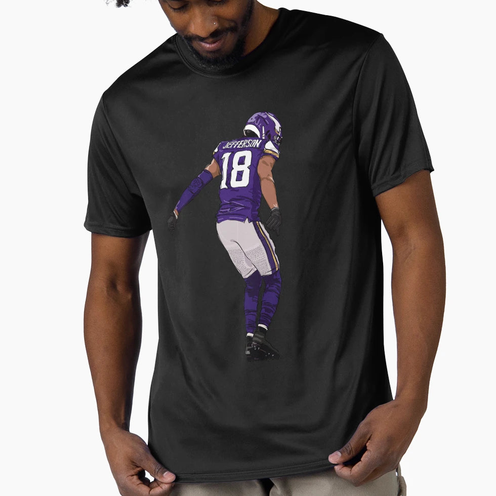 JJ Griddy Sketch T-Shirt - Unique Graphic for Adults - T-Shirt, Sweatshirt, Hoodie