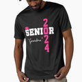 Senior 2024 Grandma Graduate Heart T-Shirt - Graphic Print for Adults - T-Shirt, Sweatshirt, Hoodie