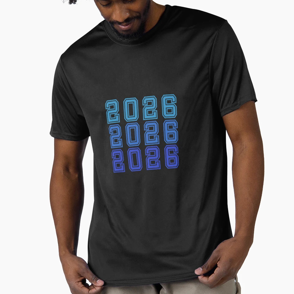 2026 Blue T-Shirt - Unique Graphic for Adults - T-Shirt, Sweatshirt, Hoodie