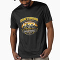 Draftsburgh Built Football Pittsburgh T-Shirt - Novelty Apparel Men Women - T-Shirt, Sweatshirt, Hoodie
