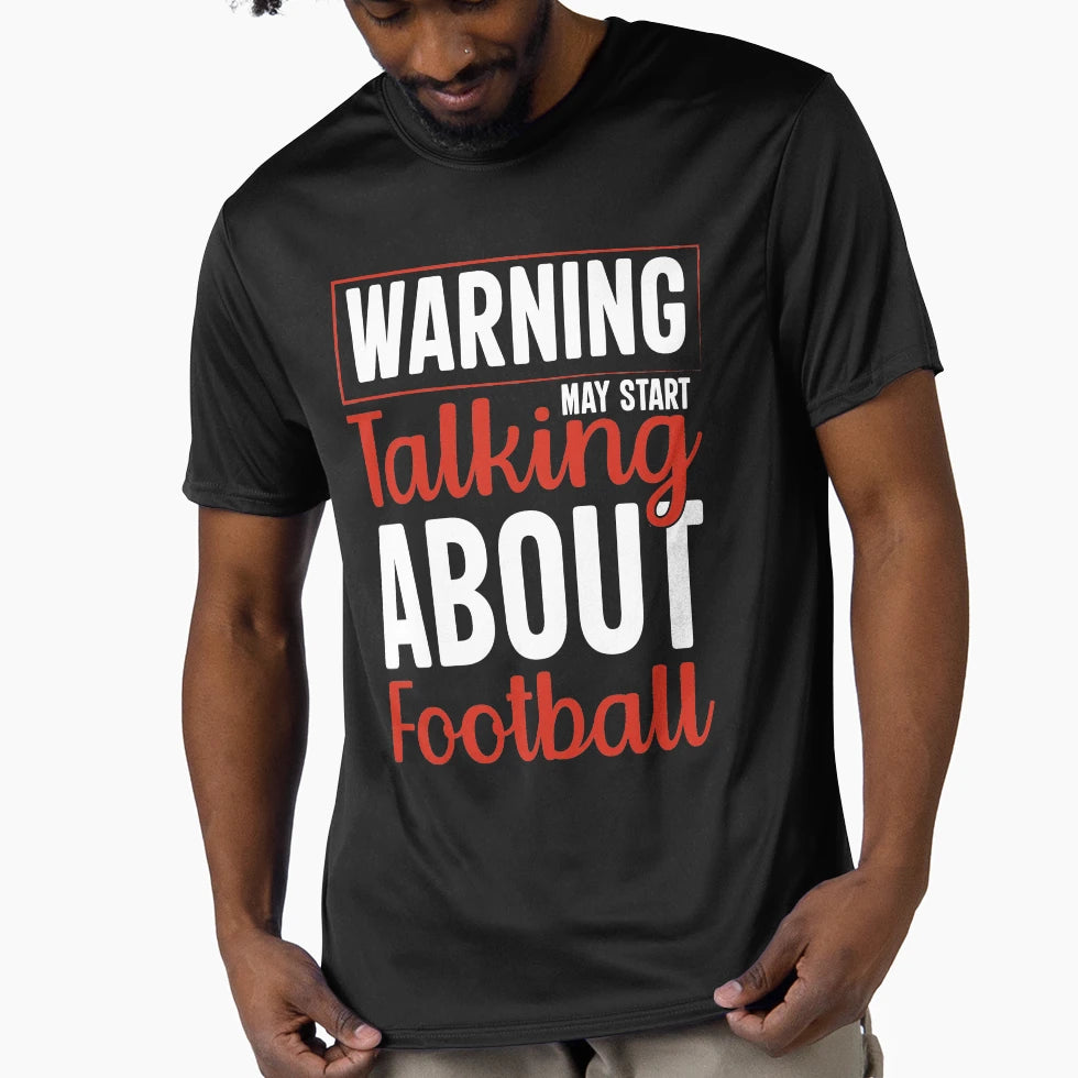 Football Lover American Football T-Shirt - Minimalist Print Men Women - T-Shirt, Sweatshirt, Hoodie
