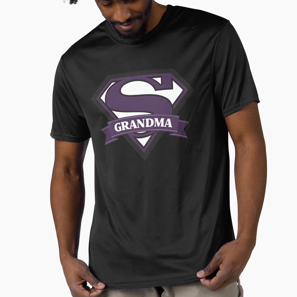 Super Grandma Superhero Grandma Gift T-Shirt - Fun Novelty Design Men Women - T-Shirt, Sweatshirt, Hoodie