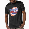 Football Dad 1 Super Fan T-Shirt - Aesthetic Graphic for Adults - T-Shirt, Sweatshirt, Hoodie