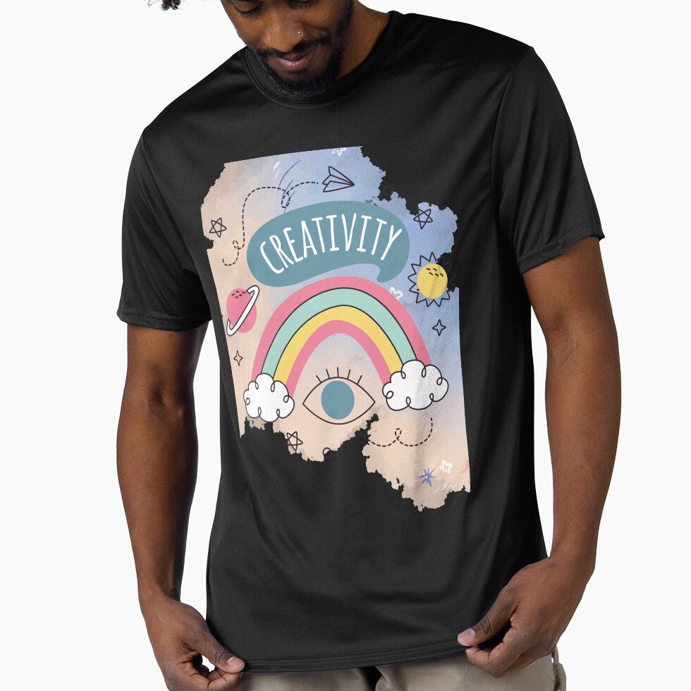Enhance creative-be creative by myhoume2 - Adult & Kids T-Shirts, Sweatshirts & Hoodies apparel design preview 1