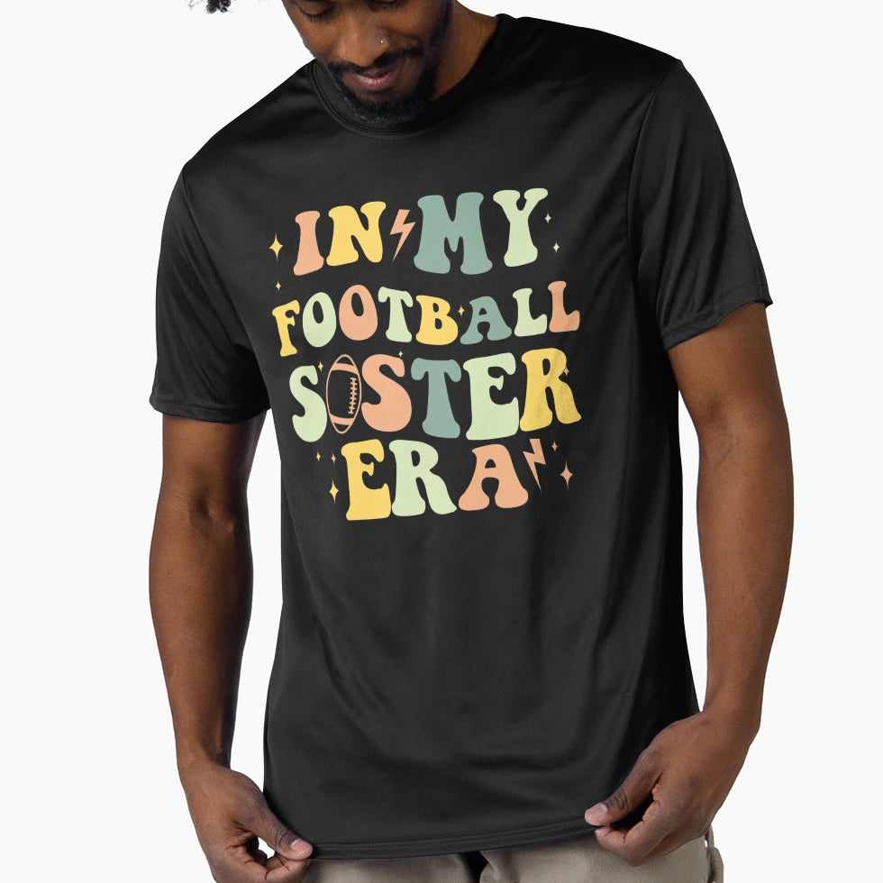My Football Sister Era T-Shirt - Minimalist Print for Adults - T-Shirt, Sweatshirt, Hoodie