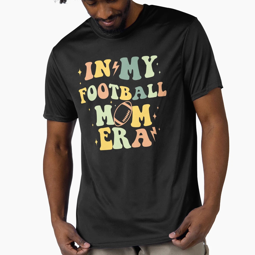 My Football Mom Era T-Shirt - Minimalist Print Unisex - T-Shirt, Sweatshirt, Hoodie