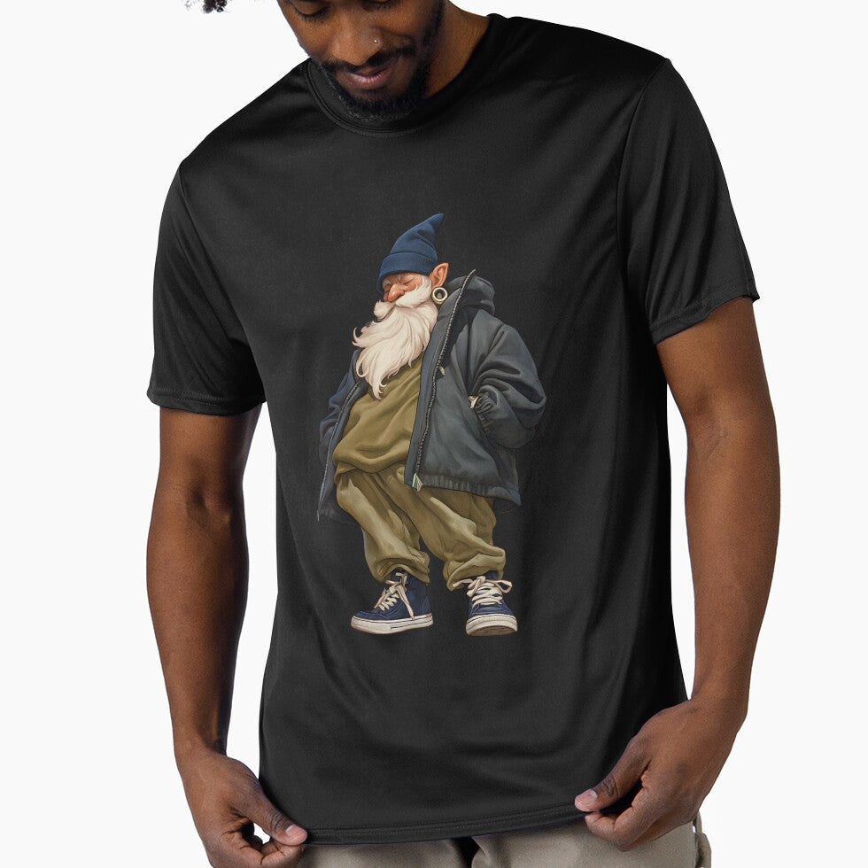 Streetwear Gnome Edgy Look by bapupa - Adult & Kids T-Shirts, Sweatshirts & Hoodies apparel design preview 1