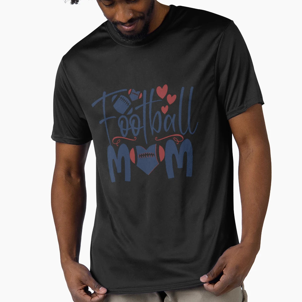 Football Mom T-Shirt - Trendy Graphic for Adults - T-Shirt, Sweatshirt, Hoodie