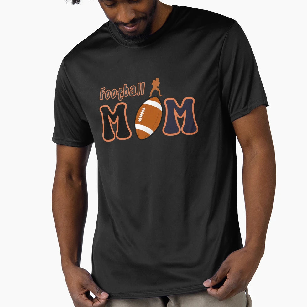 Mom Football Sport T-Shirt - Casual Everyday Wear Unisex - T-Shirt, Sweatshirt, Hoodie