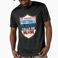 Mommy Birthday American Football T-Shirt - Minimalist Print Unisex - T-Shirt, Sweatshirt, Hoodie