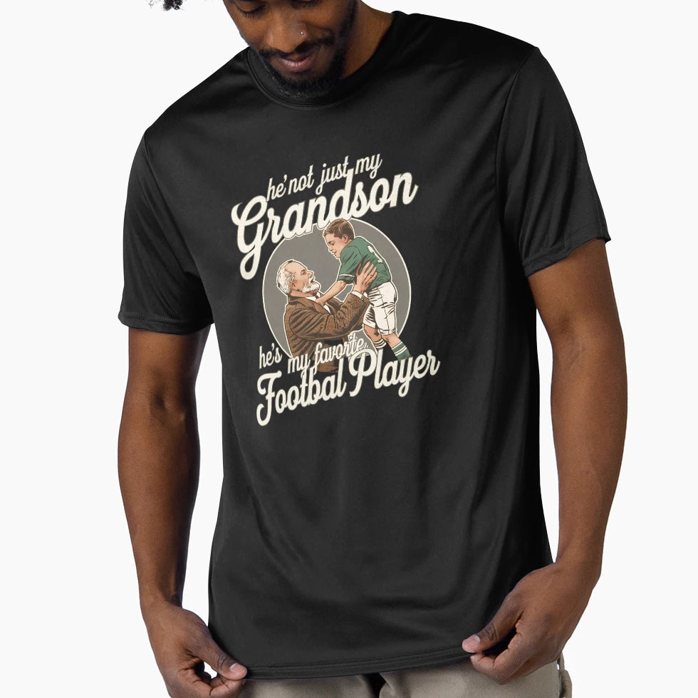 Hes Not Just My Grandson Hes My T-Shirt - Fun Novelty Design for Adults - T-Shirt, Sweatshirt, Hoodie