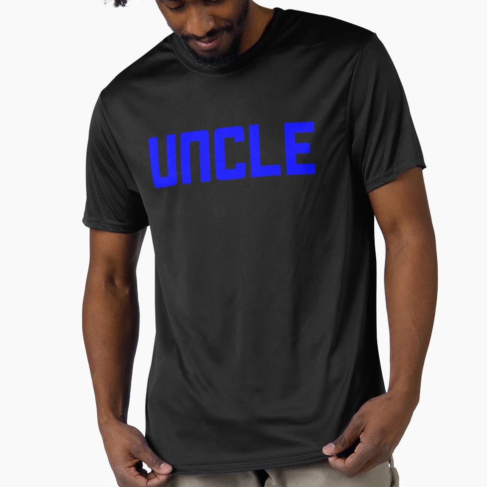 Uncle Blue Bold T-Shirt - Unique Graphic Men Women - T-Shirt, Sweatshirt, Hoodie