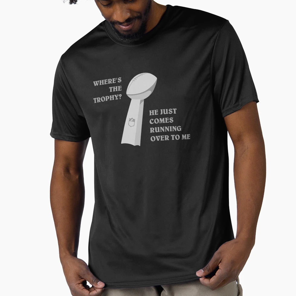Wheres Trophy T-Shirt - Unique Graphic Unisex - T-Shirt, Sweatshirt, Hoodie