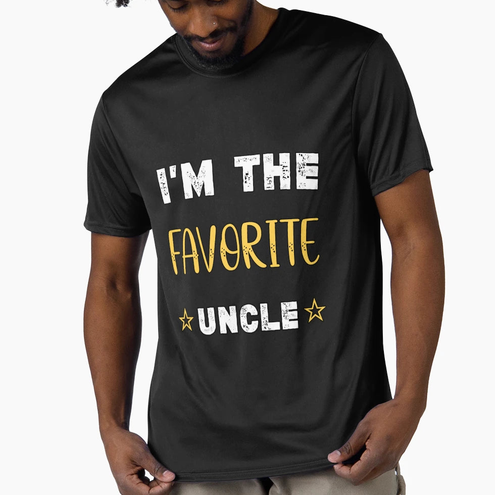 Im Favorite Uncle T-Shirt - Casual Everyday Wear for Adults - T-Shirt, Sweatshirt, Hoodie