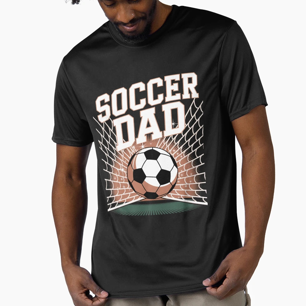 Funny Soccer Dad Daddy Soccer Sport Lover T-Shirt - Trendy Graphic Unisex - T-Shirt, Sweatshirt, Hoodie