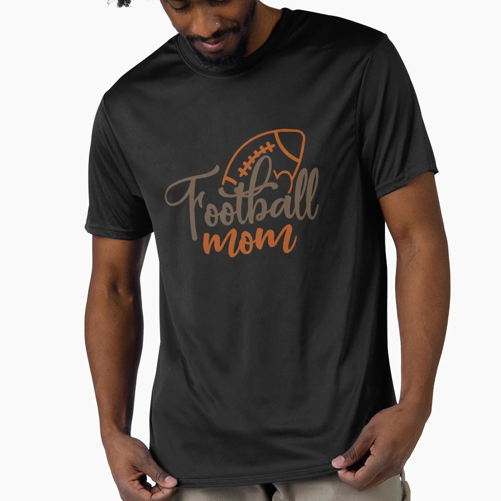 Football Mom Mothers Day Gift T-Shirt - Minimalist Print Unisex - T-Shirt, Sweatshirt, Hoodie
