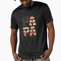 Papa Stacked Block Font 202606090000 T-Shirt - Trendy Graphic Unisex - T-Shirt, Sweatshirt, Hoodie