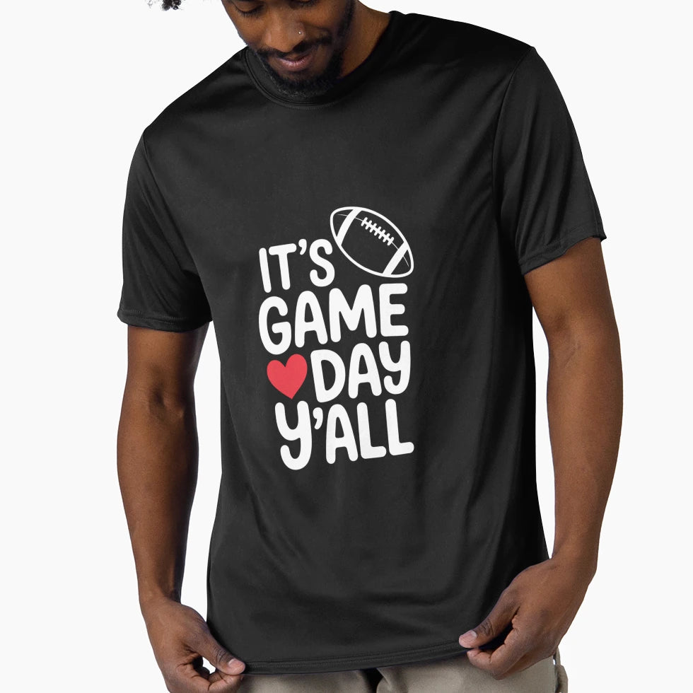 Its Game Day Yall Super Football Bowl T-Shirt - Trendy Graphic Men Women - T-Shirt, Sweatshirt, Hoodie