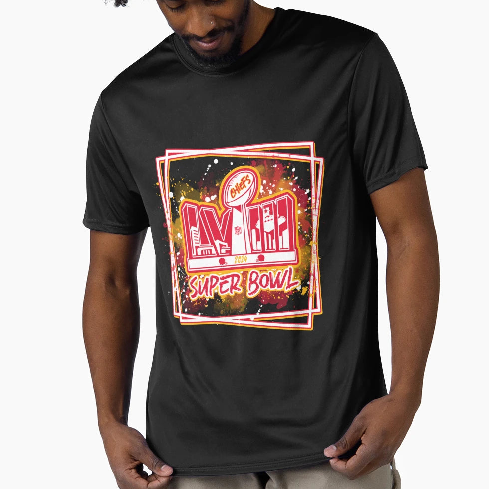 Super Bowl 2024 Chiefs T-Shirt - Unique Graphic Men Women - T-Shirt, Sweatshirt, Hoodie