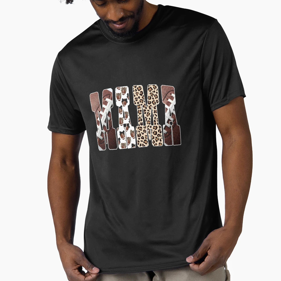 Leopard Mama T-Shirt - Graphic Print Unisex - T-Shirt, Sweatshirt, Hoodie