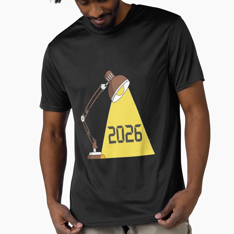 Happy New Year 2026 Celebration T-Shirt - Custom Art Print for Adults - T-Shirt, Sweatshirt, Hoodie