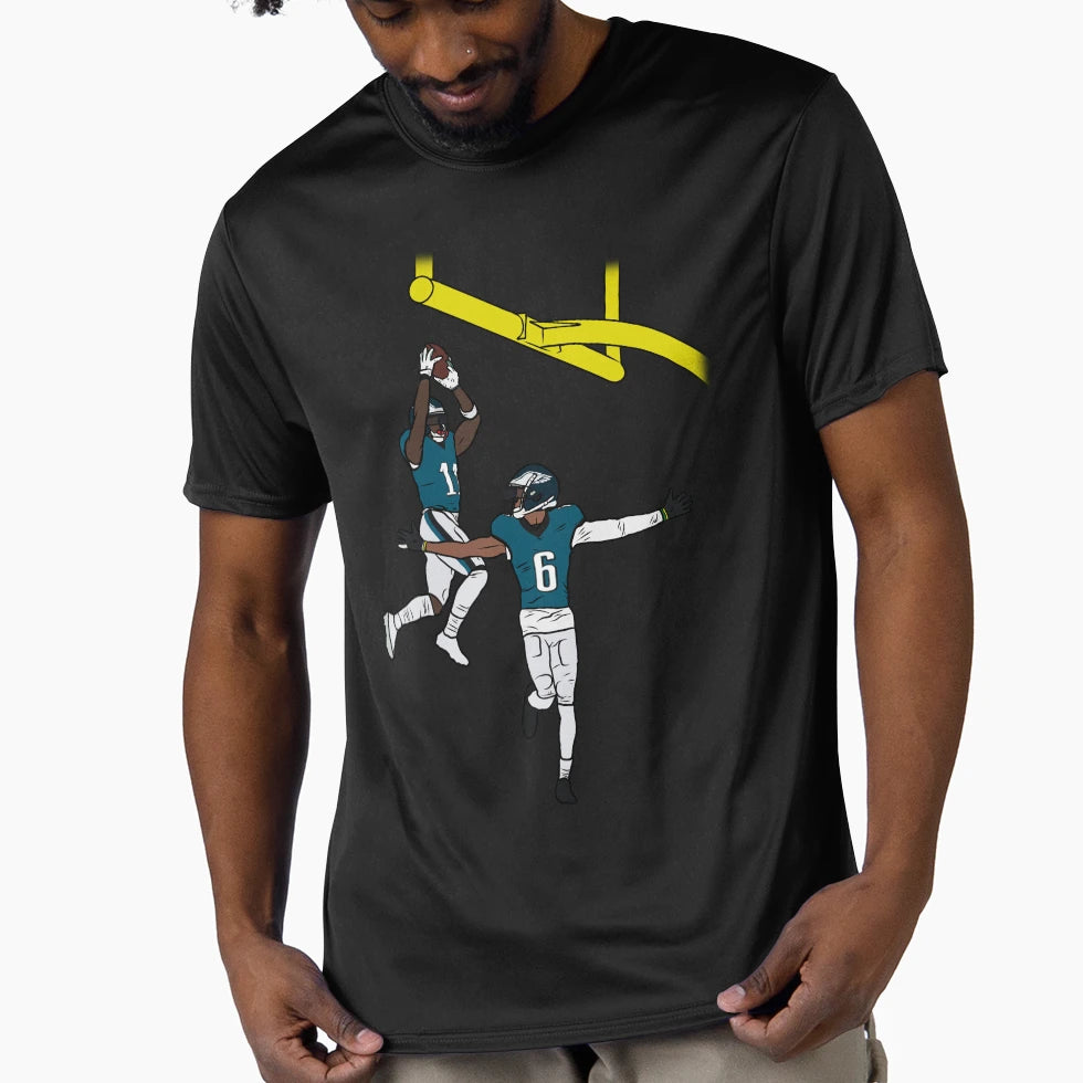 Aj Brown And Devonta Smith Dunk T-Shirt - Aesthetic Graphic Men Women - T-Shirt, Sweatshirt, Hoodie