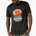 American Football Sunday Vibes T-Shirt - Unique Graphic Men Women - T-Shirt, Sweatshirt, Hoodie