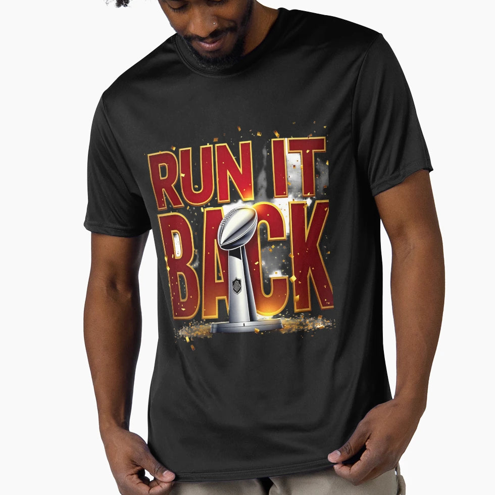 Run It Back T-Shirt - Graphic Print Unisex - T-Shirt, Sweatshirt, Hoodie
