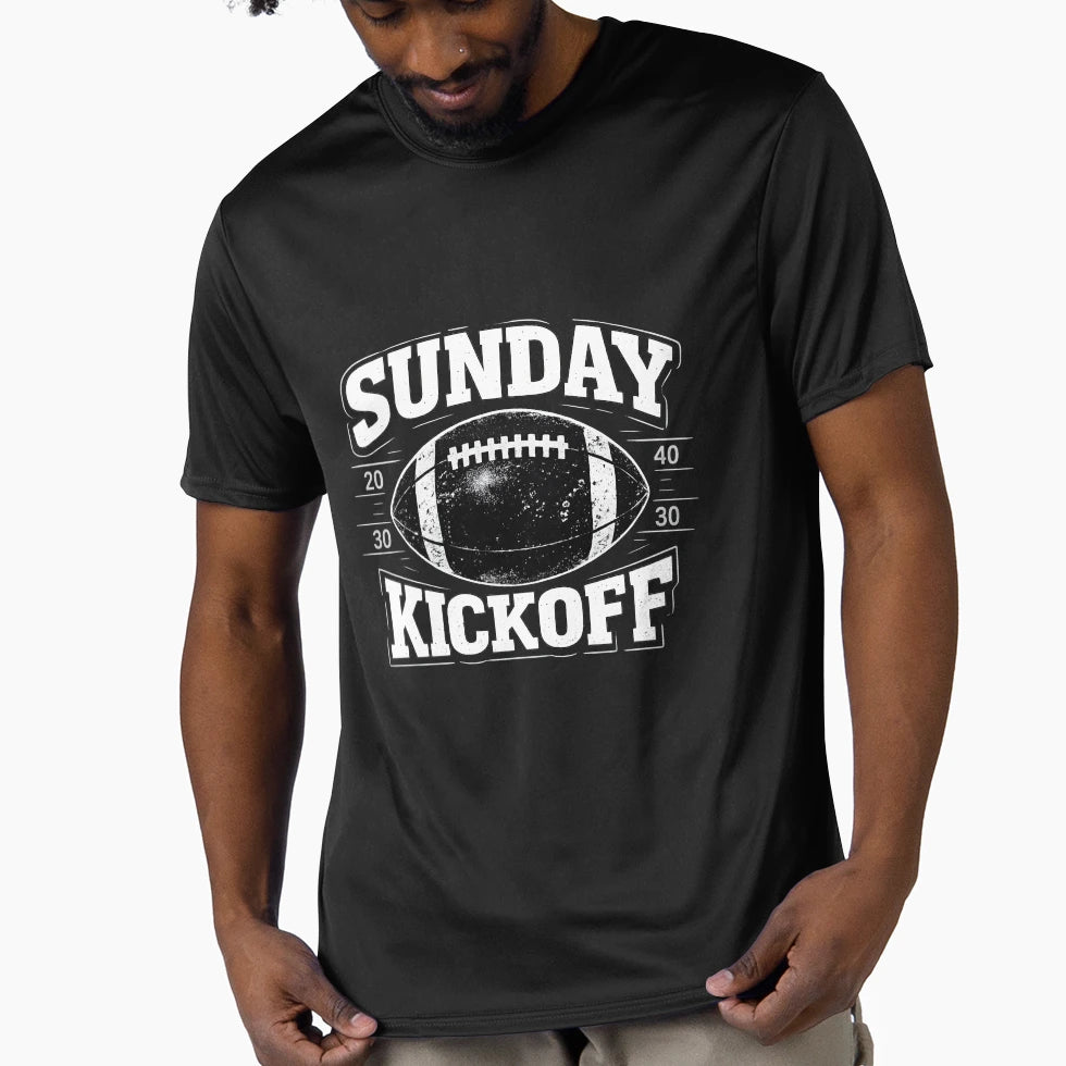 Sunday Kickoff Football T-Shirt - Streetwear Style Men Women - T-Shirt, Sweatshirt, Hoodie