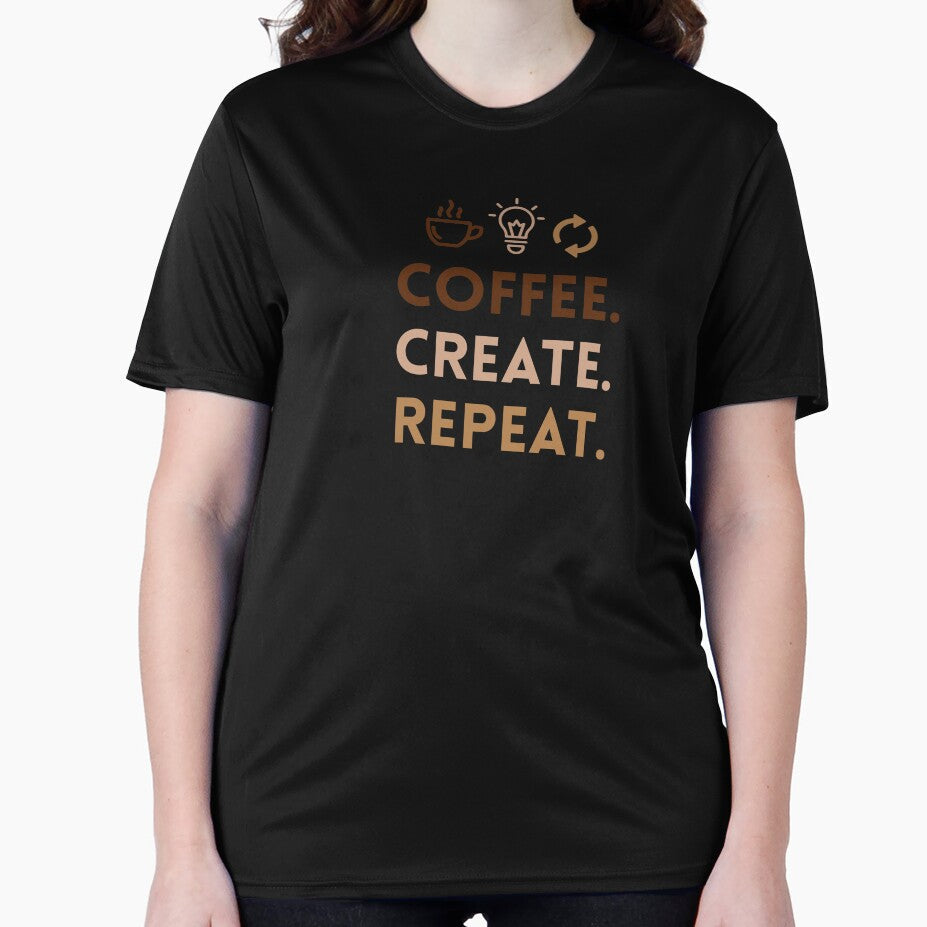A creative day with coffee by Pr7em - Adult & Kids T-Shirts, Sweatshirts & Hoodies apparel design preview 2